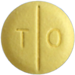 토피칸정25mg 제품 사진