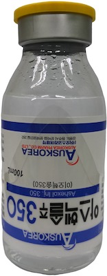 아스헥솔주350_(75.5g/100mL) 제품 사진