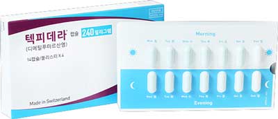 텍피데라캡슐240mg 제품 사진