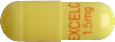 엑셀씨캡슐1.5mg 제품 사진
