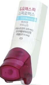 듀오레스피 스피로맥스 320/9μg_(60회) 제품 사진