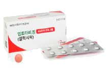 업트라비정400μg 제품 사진