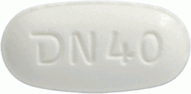 테르탄정40mg 제품 사진