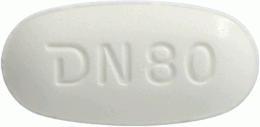 테르탄정80mg 제품 사진