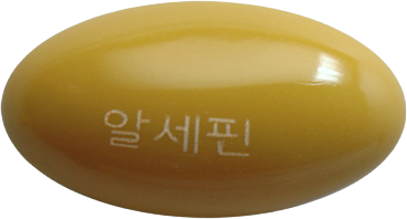 알세핀연질캡슐 제품 사진