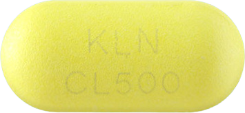 크래리스정500mg 제품 사진