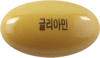 글리아민연질캡슐 제품 사진
