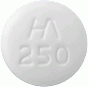 글루코다운정250mg 제품 사진