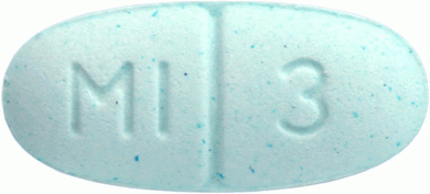 명세핀정3mg 제품 사진