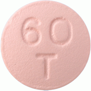 브릴린타정60mg 제품 사진