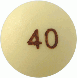 텍타정40mg 제품 사진