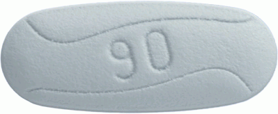 엑스자이드필름코팅정90mg 제품 사진