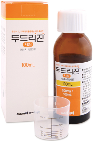 두드리진시럽_(0.2g/100mL) 제품 사진