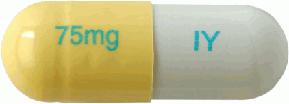 플루렉스캡슐75mg 제품 사진