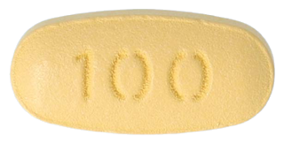 라코팻정100mg 제품 사진