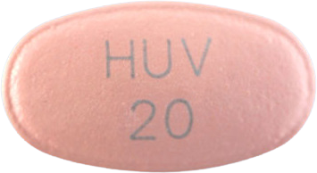 휴비메졸정20mg 제품 사진