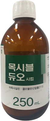 목시블듀오시럽_(250mL) 제품 사진