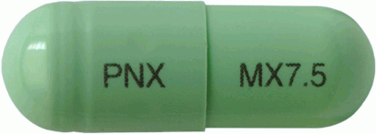 모릭스캡슐7.5mg 제품 사진