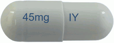 플루렉스캡슐45mg 제품 사진