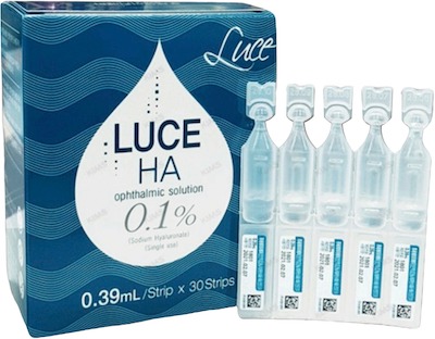 루체에이치에이점안액0.1%(1회용)_(0.39mg/0.39mL) 제품 사진