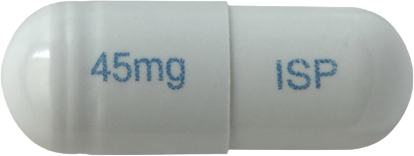타미포스캡슐45mg 제품 사진