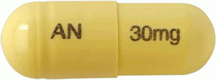 애니플루캡슐30mg 제품 사진