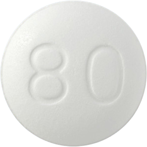 이달비정80mg 제품 사진