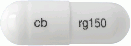 프레가바캡슐150mg 제품 사진