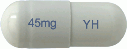 유한엔플루캡슐45mg 제품 사진