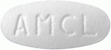 아목시클라정375mg 제품 사진