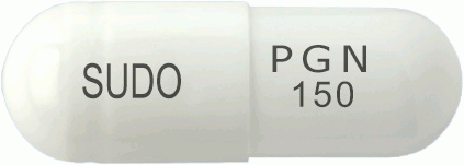 프레뉴캡슐150mg 제품 사진