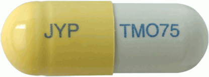 타미오캡슐75mg 제품 사진