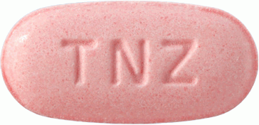 티나졸정150mg 제품 사진