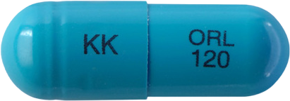 제로다운캡슐120mg 제품 사진
