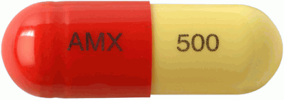 아목시스캡슐500mg 제품 사진