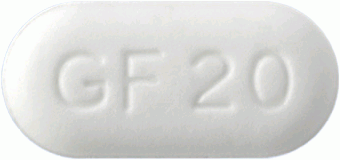 가나플럭스정20/1100mg 제품 사진
