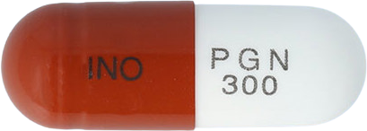 리카프리캡슐300mg 제품 사진