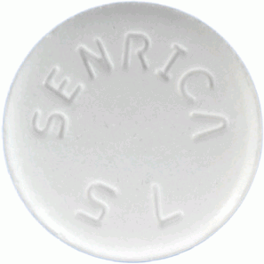 센리카정75mg 제품 사진