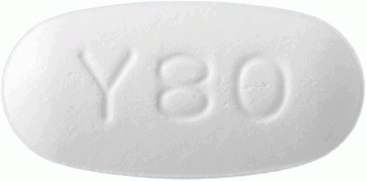 트윈엑스정80/5mg 제품 사진