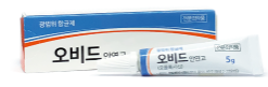 오비드안연고_(15mg/5g) 제품 사진