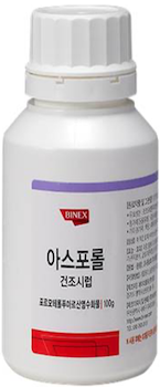 아스포롤건조시럽_(4mg/100g) 제품 사진