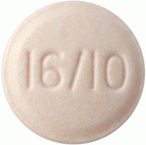 노바칸정16/10mg 제품 사진