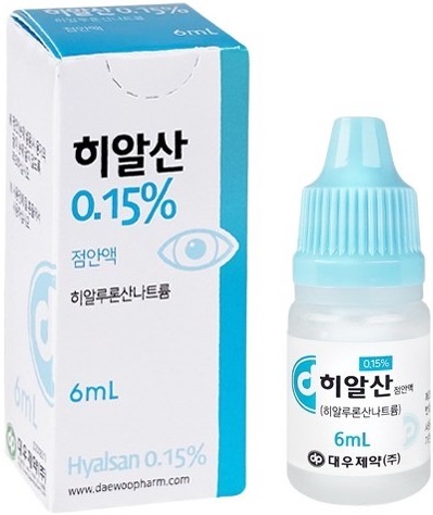 히알산점안액0.15%_(9mg/6mL) 제품 사진