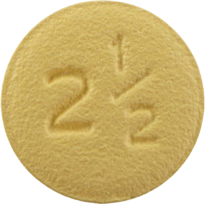 엘릭사반정2.5mg 제품 사진