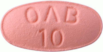 오아비정10mg 제품 사진