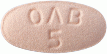 오아비정5mg 제품 사진