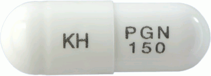 가바메드캡슐150mg 제품 사진