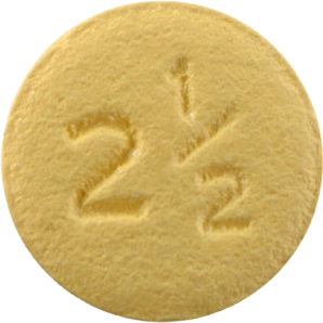 유한아픽사반정2.5mg 제품 사진