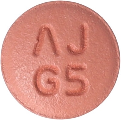 글리젠타정5mg 제품 사진