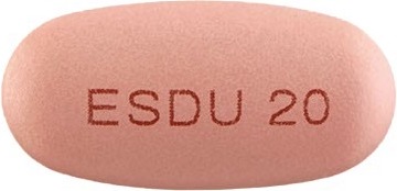 에소듀오정20/800mg 제품 사진